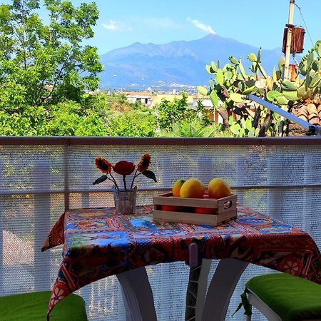 Casa Del Sole Con Vista Sull'Etna A 200 Mt Dal Mare Villa Acireale Kültér fotó