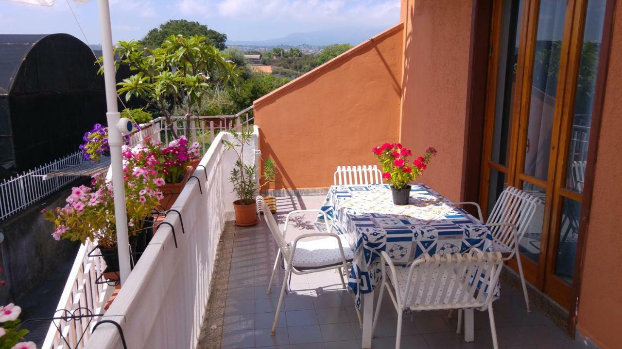 Casa Del Sole Con Vista Sull'Etna A 200 Mt Dal Mare Villa Acireale Kültér fotó